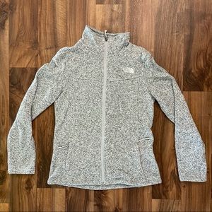The North Face | Zip Up Jacket| Light Gray | Small